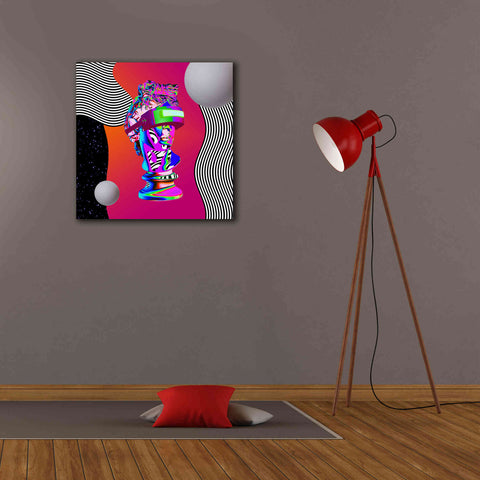 Image of 'Cyberpunk David ' by Epic Portfolio, Canvas Wall Art,26x26