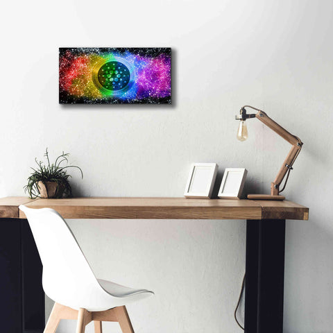 Image of 'Ada Cardano Crypto Constalation' by Epic Portfolio, Giclee Canvas Wall Art,24x12