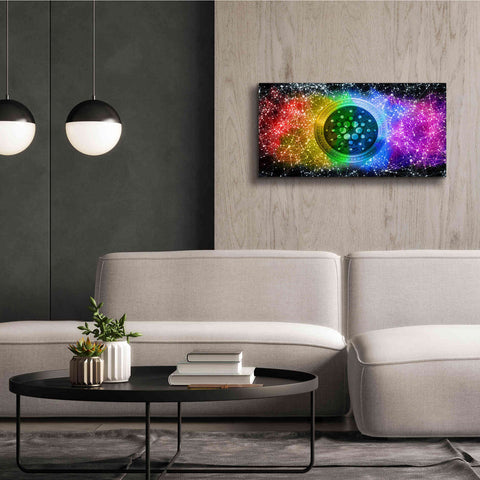 Image of 'Ada Cardano Crypto Constalation' by Epic Portfolio, Giclee Canvas Wall Art,40x20