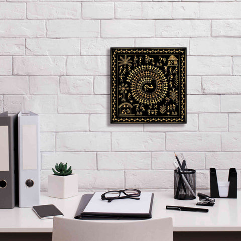Image of 'Africania Converted' by Epic Portfolio, Giclee Canvas Wall Art,12x12