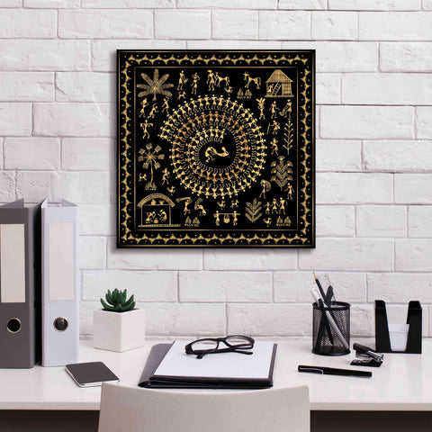 Image of 'Africania Converted' by Epic Portfolio, Giclee Canvas Wall Art,18x18