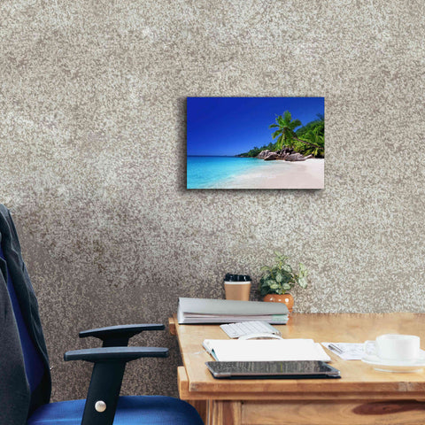 Image of 'Caribbean Paradise ' by Epic Portfolio, Giclee Canvas Wall Art,18x12