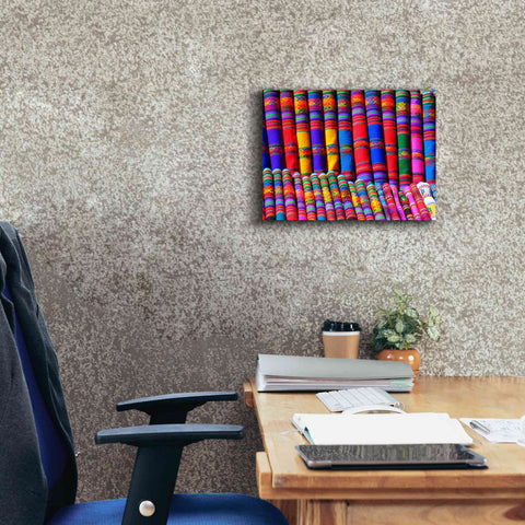 Image of 'Colors Of The World' by Epic Portfolio, Giclee Canvas Wall Art,16x12