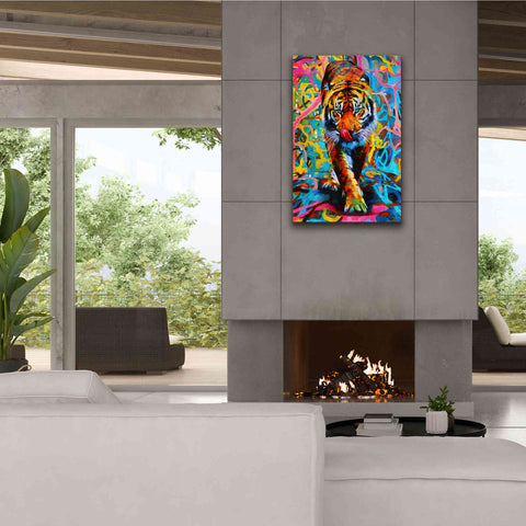Image of 'Cotton Candy Cobwebs' by Epic Portfolio, Giclee Canvas Wall Art,26x40