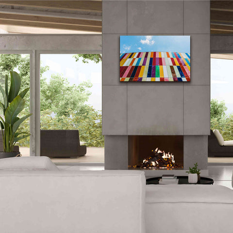 Image of 'Glass Rainbow' by Epic Portfolio, Giclee Canvas Wall Art,40x26