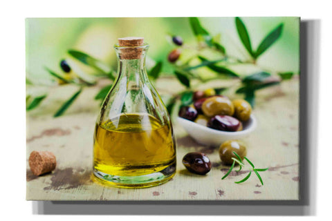 Image of 'Mama's Kitchen - Olive Oil' by Epic Portfolio, Giclee Canvas Wall Art