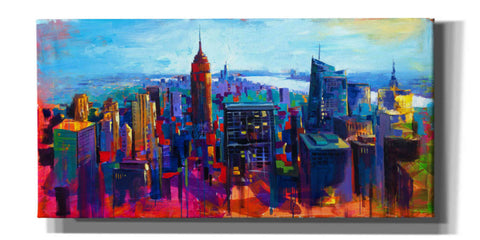Image of 'New York Color' by Epic Portfolio, Giclee Canvas Wall Art