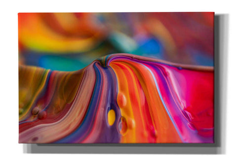Image of 'Rainbow Lava' by Epic Portfolio, Giclee Canvas Wall Art