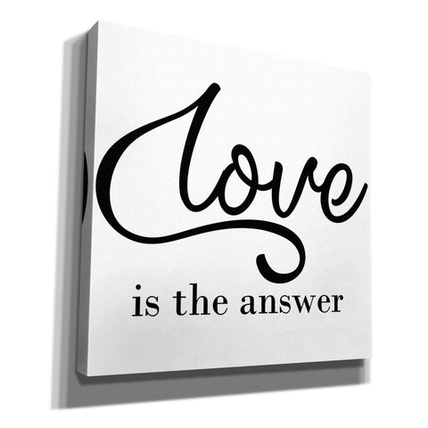 Image of 'Love Is The Answer' by Epic Portfolio, Giclee Canvas Wall Art