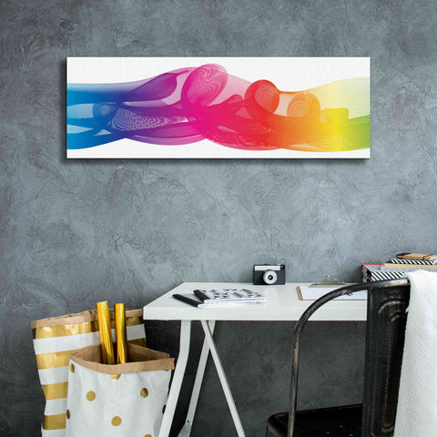 Image of 'Hyperloop' by Epic Portfolio, Giclee Canvas Wall Art,36x12