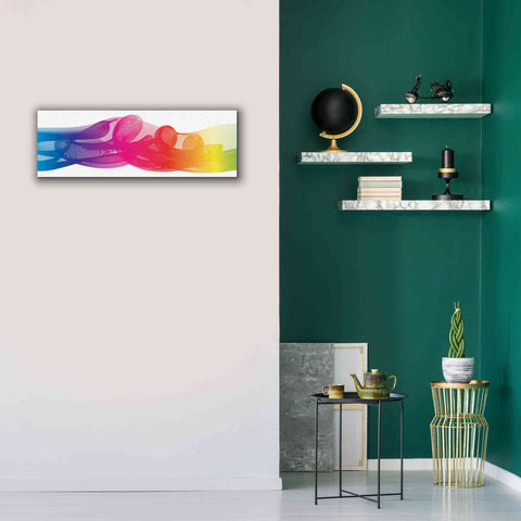 Image of 'Hyperloop' by Epic Portfolio, Giclee Canvas Wall Art,36x12