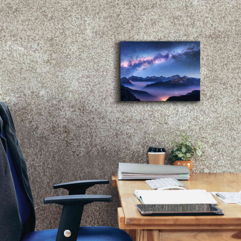 Image of 'Inside The Milky Way' by Epic Portfolio, Giclee Canvas Wall Art,16x12