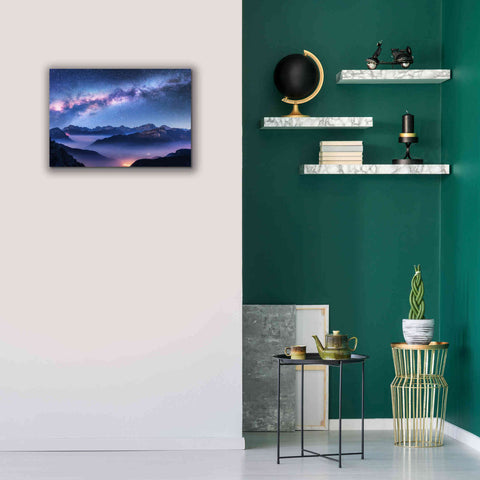 Image of 'Inside The Milky Way' by Epic Portfolio, Giclee Canvas Wall Art,26x18