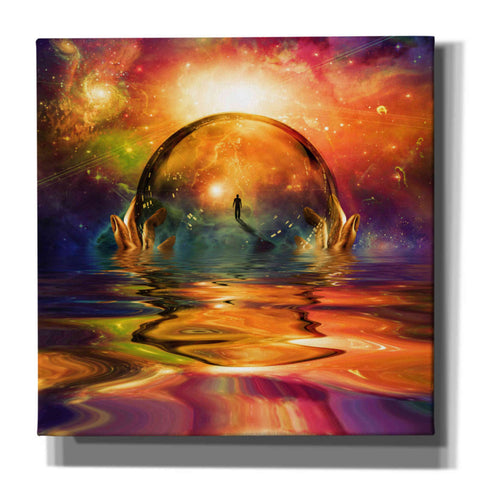 Image of 'Liquid Galaxy' by Epic Portfolio, Giclee Canvas Wall Art