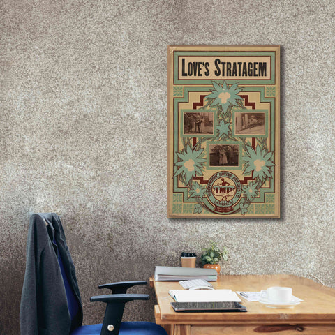 Image of 'Love’S Stratagem (1909)' by Epic Portfolio, Giclee Canvas Wall Art,26x40