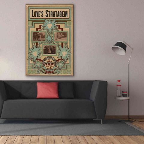 Image of 'Love’S Stratagem (1909)' by Epic Portfolio, Giclee Canvas Wall Art,40x60