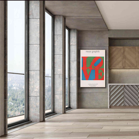 Image of 'Love. Neue Graphik (1968)' by Epic Portfolio, Giclee Canvas Wall Art,40x60