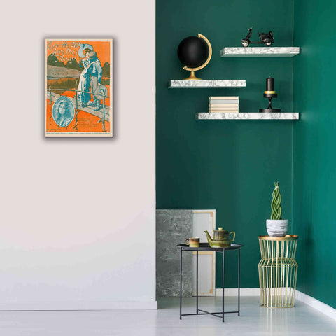 Image of 'Ere The Old Love Dies Away (1900)' by Epic Portfolio, Giclee Canvas Wall Art,18x26