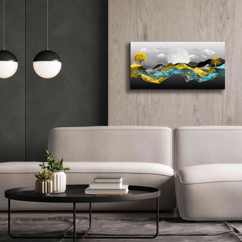 Image of Epic Graffiti'The Silky Mountains' by Epic Portfolio, Giclee Canvas Wall Art,40 x 20