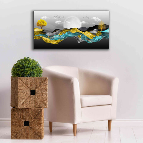 Image of Epic Graffiti'The Silky Mountains' by Epic Portfolio, Giclee Canvas Wall Art,40 x 20