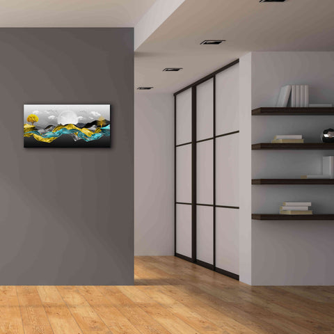 Image of Epic Graffiti'The Silky Mountains' by Epic Portfolio, Giclee Canvas Wall Art,40 x 20
