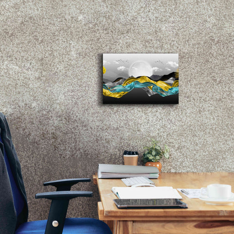 Image of Epic Graffiti'The Silky Mountains Crop' by Epic Portfolio, Giclee Canvas Wall Art,18 x 12