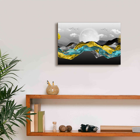 Image of Epic Graffiti'The Silky Mountains Crop' by Epic Portfolio, Giclee Canvas Wall Art,18 x 12