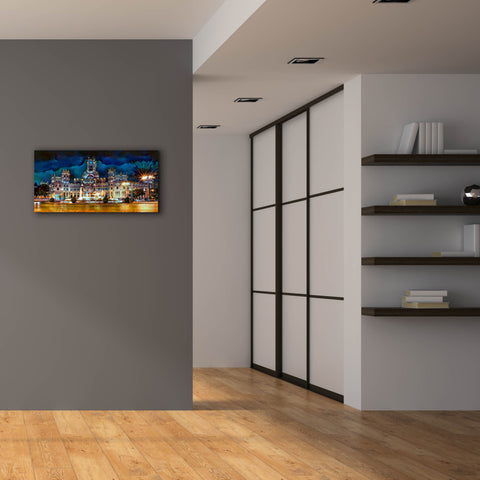 Image of 'Madrid Spain Cibeles Palace' by Pedro Gavidia, Canvas Wall Art,40 x 20