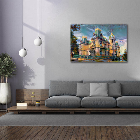 Image of 'Chihuahua Mexico Quinta Gameros' by Pedro Gavidia, Canvas Wall Art,60 x 40