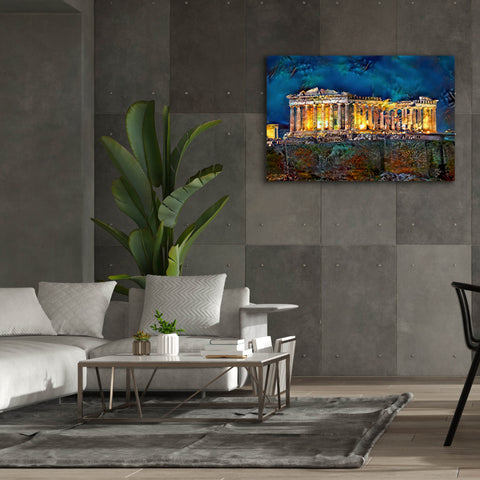 Image of 'Athens Greece Parthenon' by Pedro Gavidia, Canvas Wall Art,60 x 40
