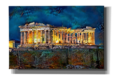 Image of 'Athens Greece Parthenon' by Pedro Gavidia, Canvas Wall Art