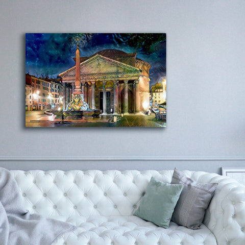 Image of 'Rome Italy Pantheon' by Pedro Gavidia, Canvas Wall Art,60 x 40