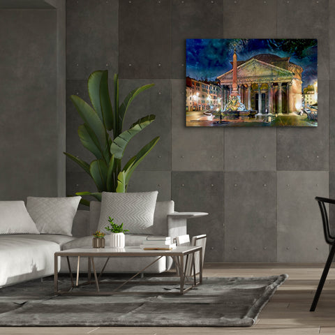 Image of 'Rome Italy Pantheon' by Pedro Gavidia, Canvas Wall Art,60 x 40