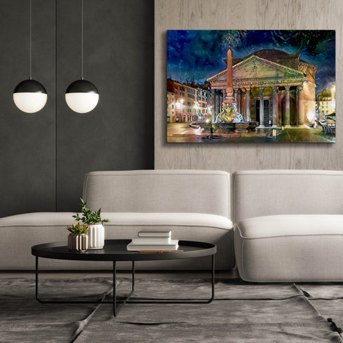 Image of 'Rome Italy Pantheon' by Pedro Gavidia, Canvas Wall Art,60 x 40