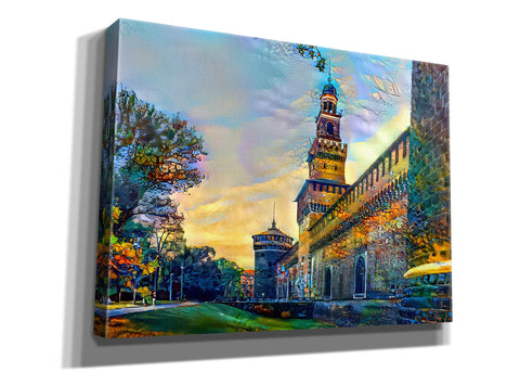Image of 'Milan Italy Castello Sforzesco' by Pedro Gavidia, Canvas Wall Art