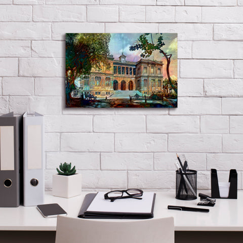 Image of 'Mexico City Museum of Geology' by Pedro Gavidia, Canvas Wall Art,18 x 12