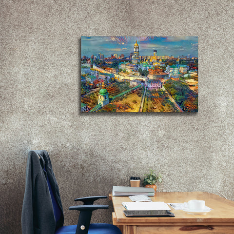 Image of 'Kyiv Ukraine City' by Pedro Gavidia, Canvas Wall Art,40 x 26
