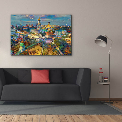 Image of 'Kyiv Ukraine City' by Pedro Gavidia, Canvas Wall Art,60 x 40
