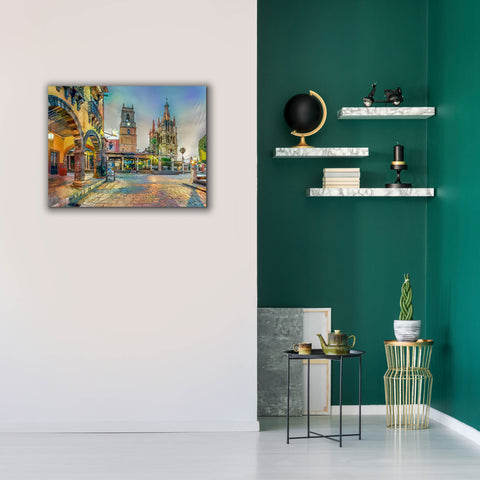 Image of 'Guanajuato Mexico San Miguel de Allende' by Pedro Gavidia, Canvas Wall Art,34 x 26