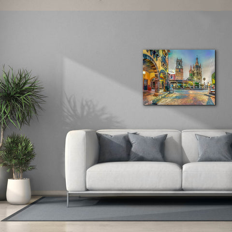 Image of 'Guanajuato Mexico San Miguel de Allende' by Pedro Gavidia, Canvas Wall Art,34 x 26
