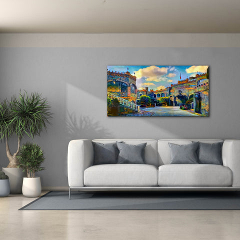 Image of 'Guanajuato Mexico Castillo de Santa Cecilia interior' by Pedro Gavidia, Canvas Wall Art,60 x 30