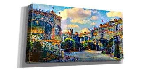 Image of 'Guanajuato Mexico Castillo de Santa Cecilia interior' by Pedro Gavidia, Canvas Wall Art
