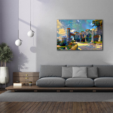 Image of 'Guanajuato Mexico Castillo de Santa Cecilia entrance' by Pedro Gavidia, Canvas Wall Art,60 x 40