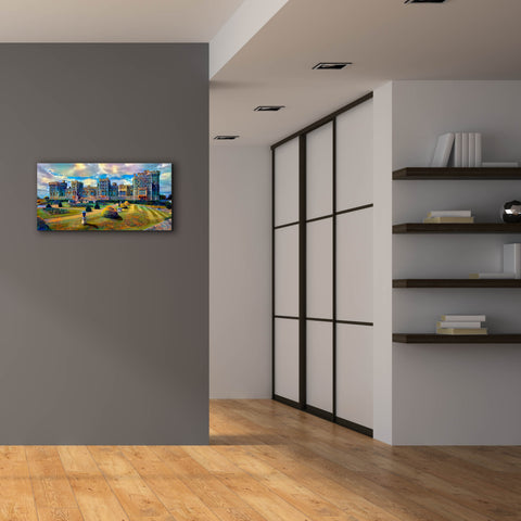 Image of 'Berkshire England Windsor Castle' by Pedro Gavidia, Canvas Wall Art,40 x 20