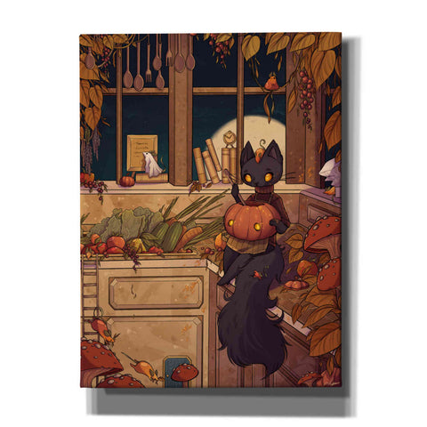 Image of 'Soup Cat' by Avery Multer, Canvas Wall Art