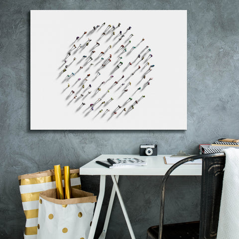 Image of 'Walking In Circles' by Epic Portfolio, Canvas Wall Art,34 x 26