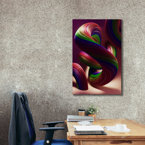 Image of 'Twisty Candyland' by Epic Portfolio, Canvas Wall Art,26 x 40