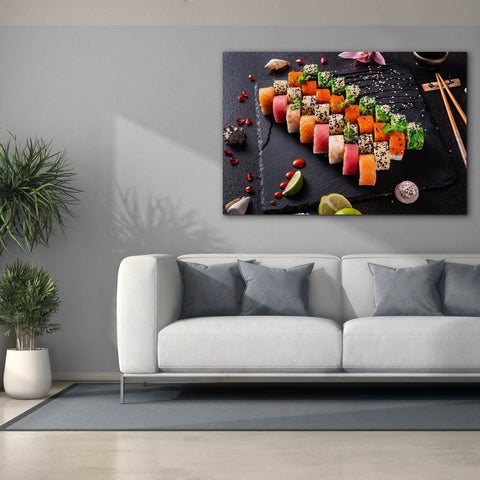Image of 'Sushi Board' by Epic Portfolio, Canvas Wall Art,60 x 40