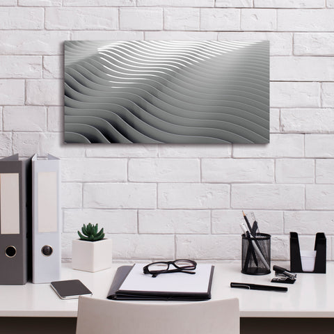 Image of 'Steel Desert' by Epic Portfolio, Canvas Wall Art,24 x 12
