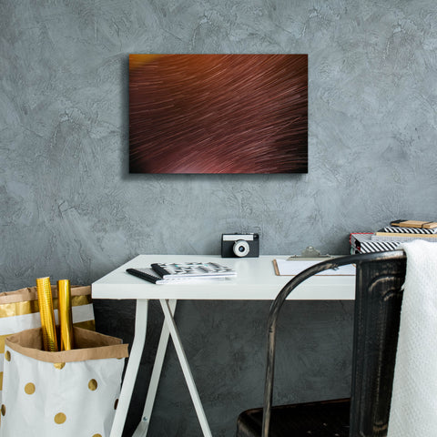 Image of 'Star Trails' by Epic Portfolio, Canvas Wall Art,18 x 12
